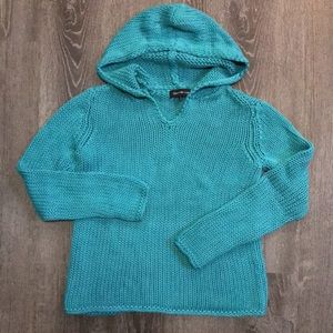 Jones New York knit pullover hoodie